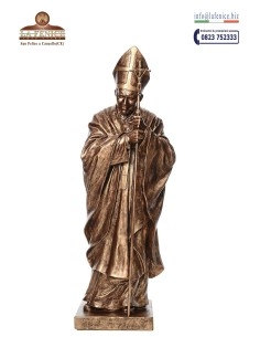 Giovanni Paolo II bronzato...